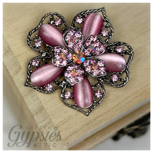 Vintage Pink Bling Jewelry Bundle - Picture 3 of 12